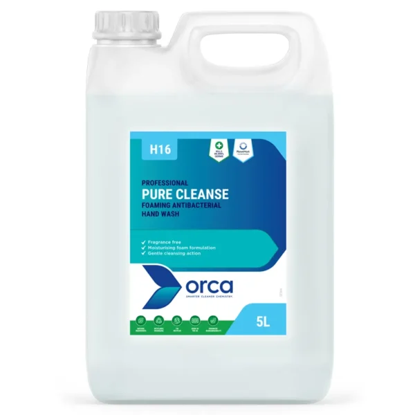 H16 Pure Cleanse Antibacterial foaming hand wash 5L