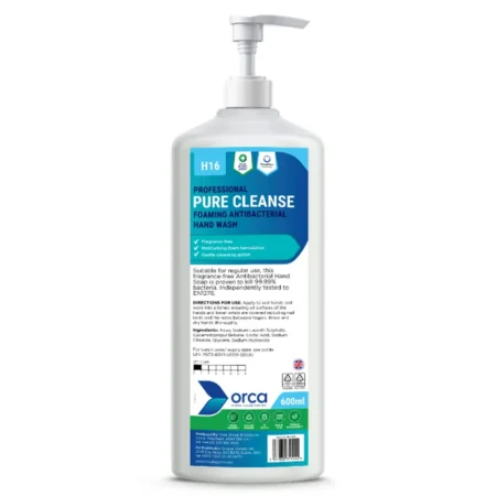 H16 Pure Cleanse Antibacterial foaming hand wash 600ml